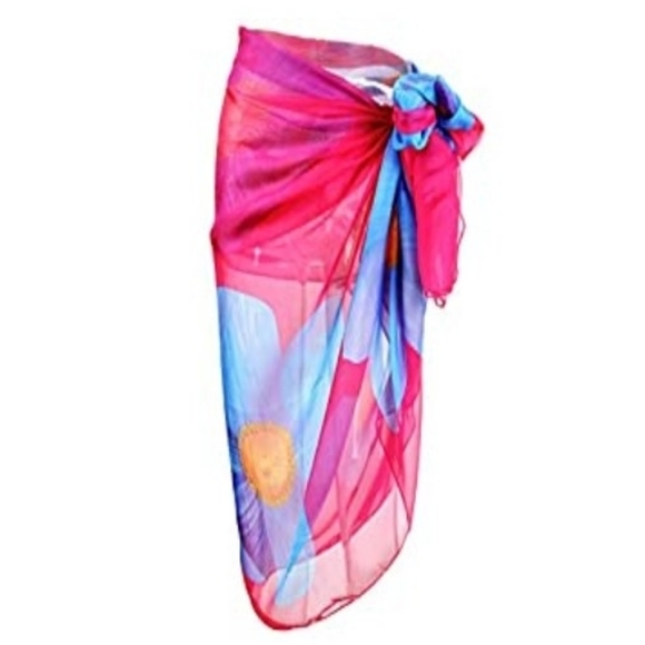 Beach Cover Up, Sarong Swimsuit Wrap - Picture 1 of 8